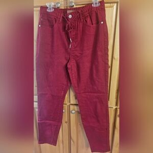 Judy BlueWomen's Burgundy Joggers